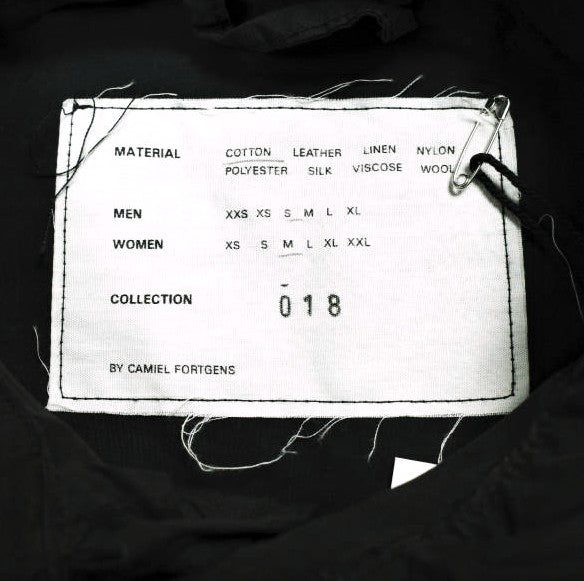カミエル フォートヘンス HOODED SCARF SHIRT コットン シャツ