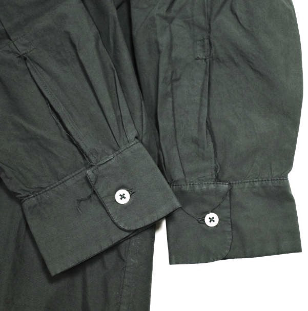 カミエル フォートヘンス HOODED SCARF SHIRT コットン シャツ