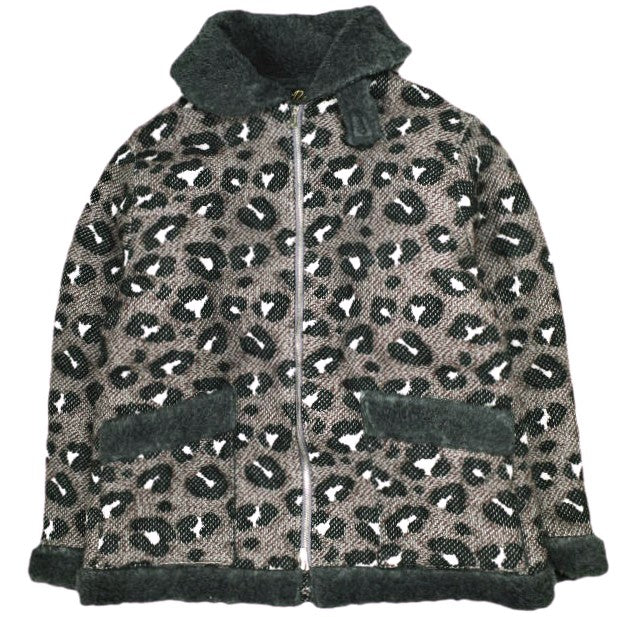 ニードルス Irvin Flying Jacket ビッグレオパードジャガード アウター