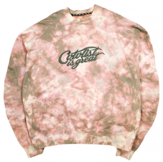 cvtvlist Usual Crewneck コットン スウェット