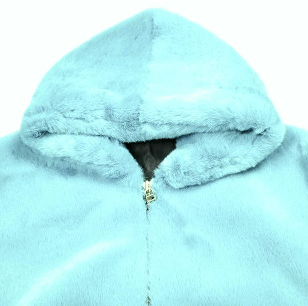 フレンズ FAKE FUR HOOD BZ フェイクファーブルゾン