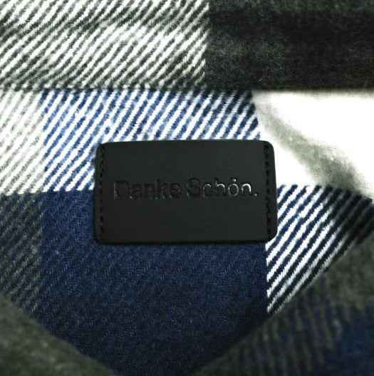 ダンケシェーン FLANNEL DAMAGE SHIRTS BLOCK ポリエステル コットン レーヨンシャツ