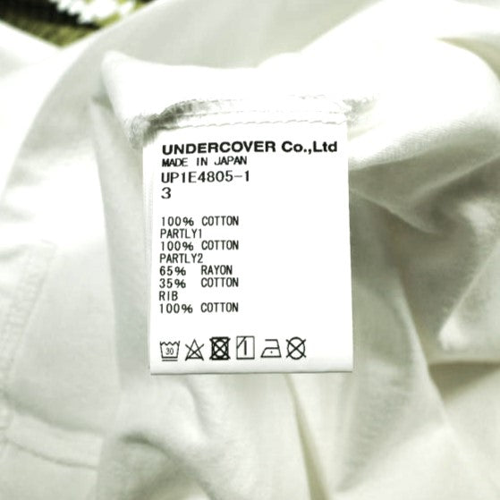 アンダーカバー ランダムプリントパッチ コットン Tシャツ