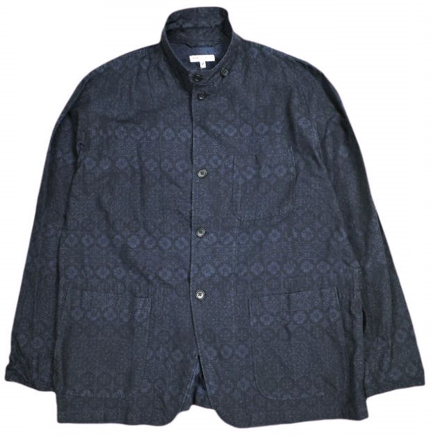 エンジニアードガーメンツ Loiter Jacket フローラルジャガード コットン ジャケット