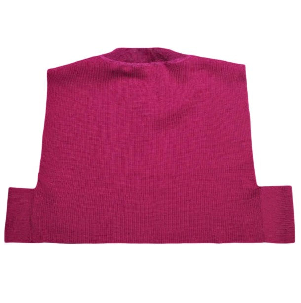 ハイク S/C/P CROPPED TOP SWEATER シルク コットン ポリエステル ニットベスト