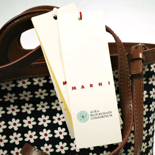 マルニ TROPICALIA DAISY CROSSBODY コットン カーフレザー 2wayショルダーバッグ