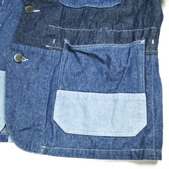 エンジニアードガーメンツ Logger Jacket Washed 8oz Denim ジャケット