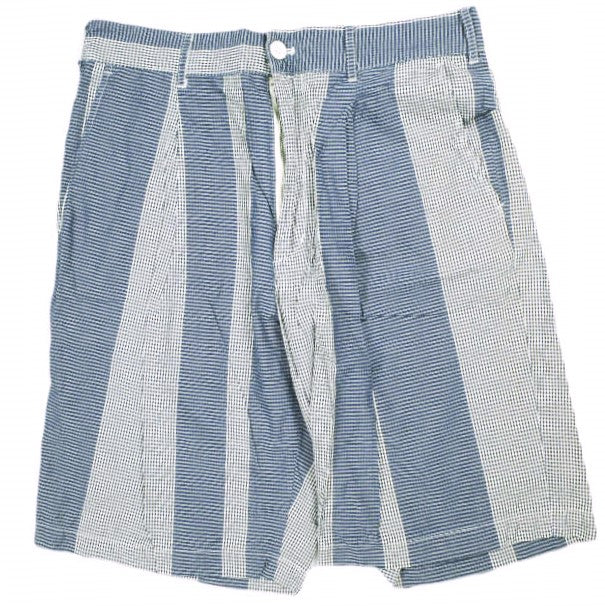 エンジニアードガーメンツ WP SHORT MINI GINGHAM BIG ST. コットンショートパンツ