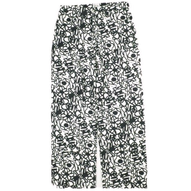 アルテアントワープ Flowers Allover Print コットンパンツ
