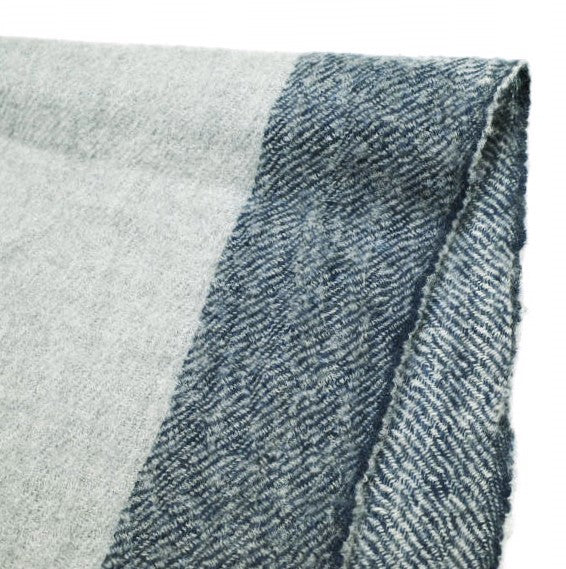 サンシー WOOL CHECK ロングストールポンチョ