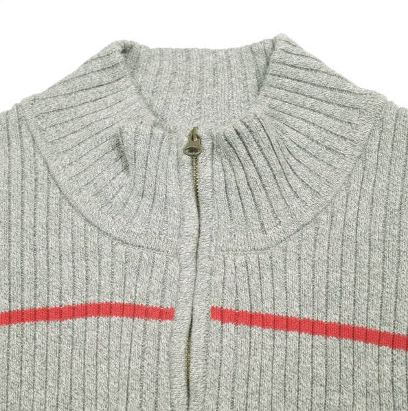 ジュエミ EMB Half Zip Cropped Knit コットン ニット