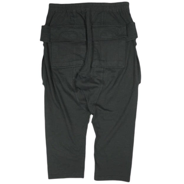 リックオウエンスダークシャドウ CREATCH CARGO CROPPED DRAWSTRING PANTS オーガニックコットン パンツ