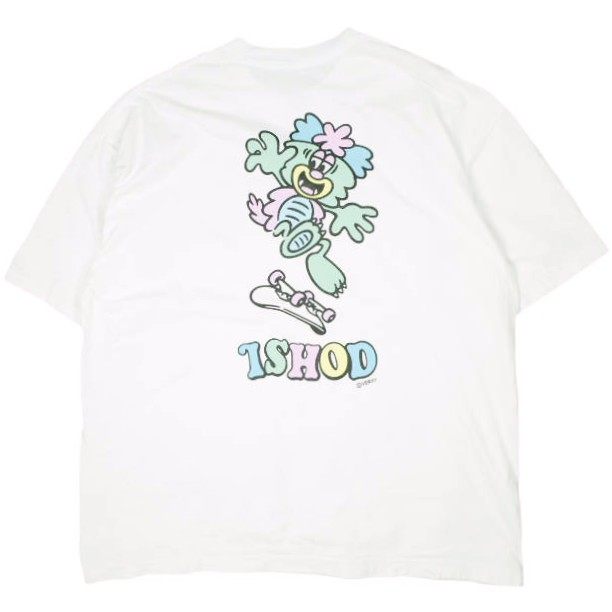 リアルスケートボード VISTY TEE コットンTシャツ