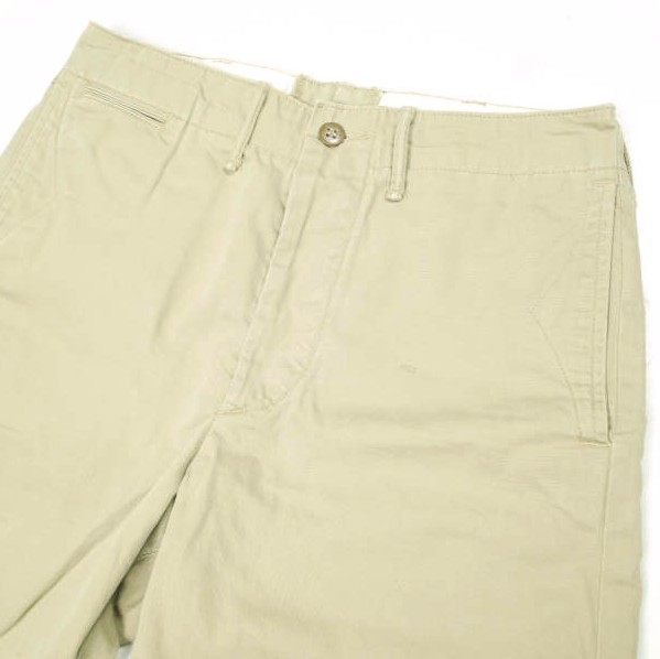ラルフローレンRRL OFFICERS CHINO SHORTS コットンショーツ