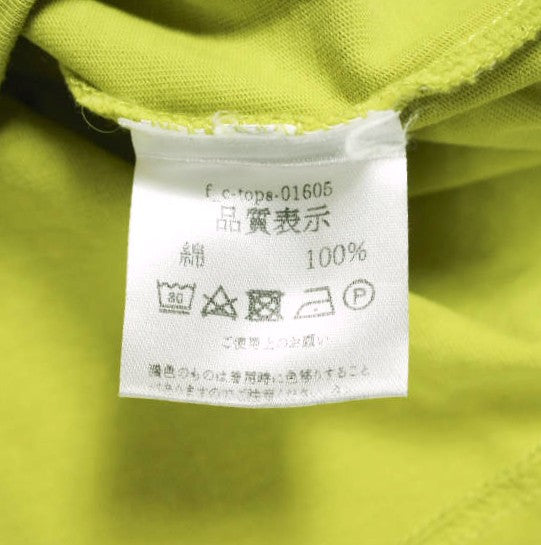 ファシル コットンロングスリーブトップス
