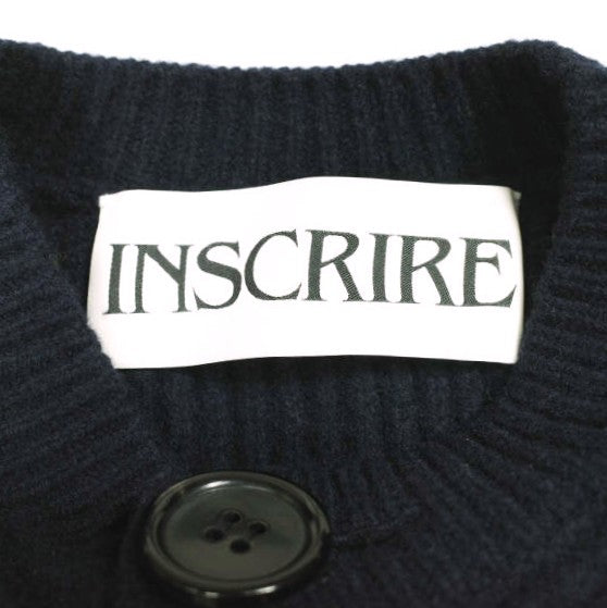 アンスクリア Cropped cardigan ウールカーディガン