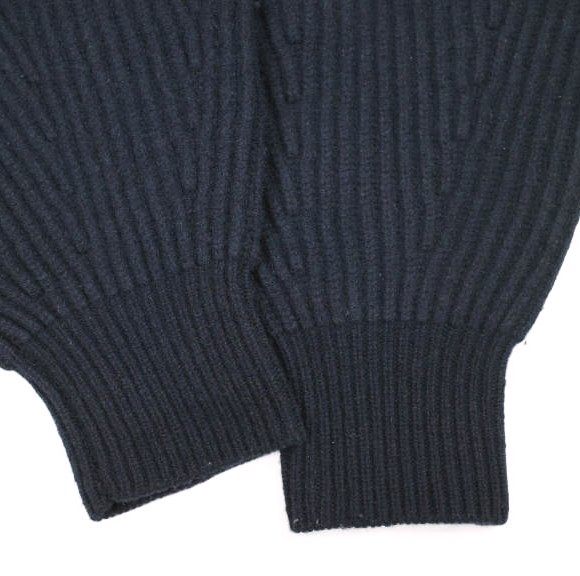 アンスクリア Cropped cardigan ウールカーディガン