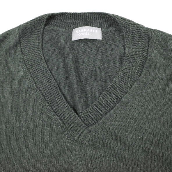 マーガレットハウエル LINEN COTTON SILK ニットベスト
