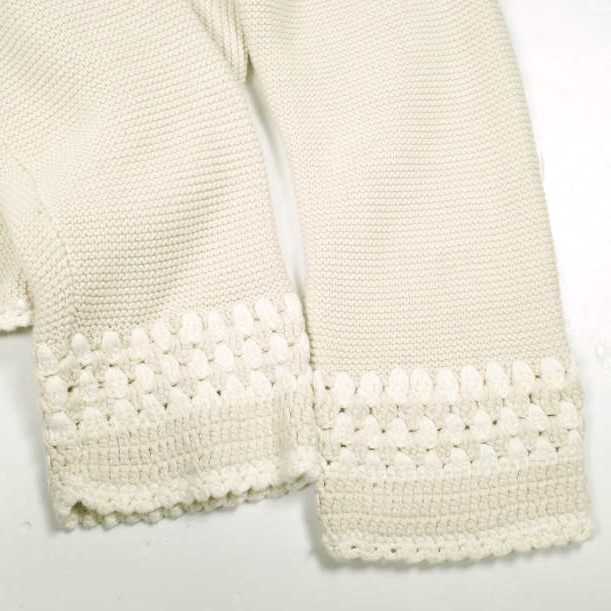 フィータ Lacey Cardigan コットンカーディガン