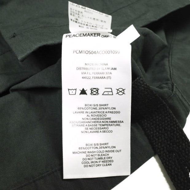 オーエーエムシー ピースメーカー Boxi S S Shirt シャツ