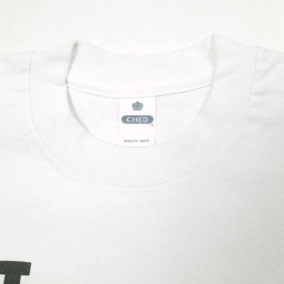 CHEDコットンノースリーブTシャツ