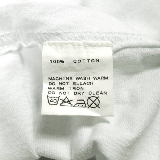 CHEDコットンノースリーブTシャツ