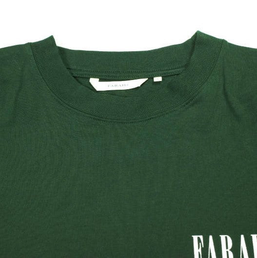 ファーラー Printed Graphic Classic Logo コットン半袖Tシャツ