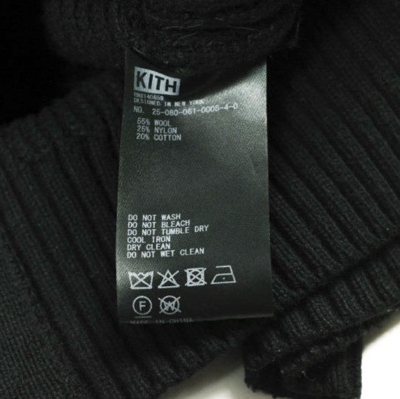 キスニューヨークシティ Juni Zipper Sweater Hoodie ニットパーカー