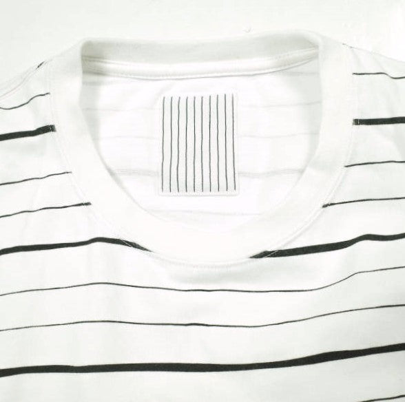 ストライプフォークリエイティブ SUPER BIG MIX SIDE STRIPES LS TEE コットン長袖トップス