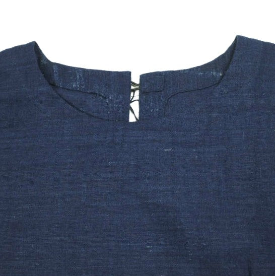KUON 襤褸コットンプルオーバーシャツ