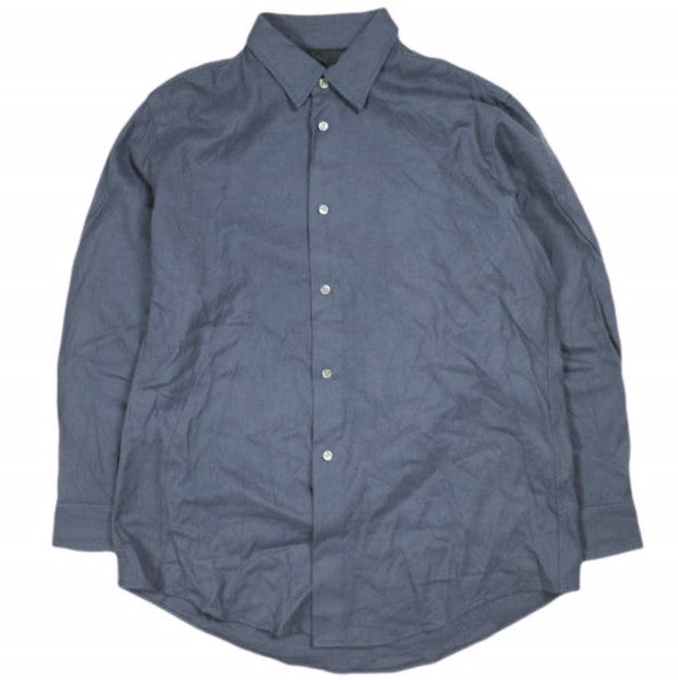 un/unbient REGULAR COLLAR SHIRTS ウールフランネルシャツ