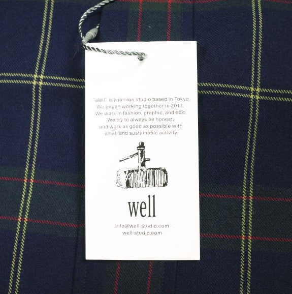 well HEMMING SHIRT ウールシャツ
