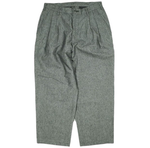 アン2TUCK TROUSERS コットンウールパンツ