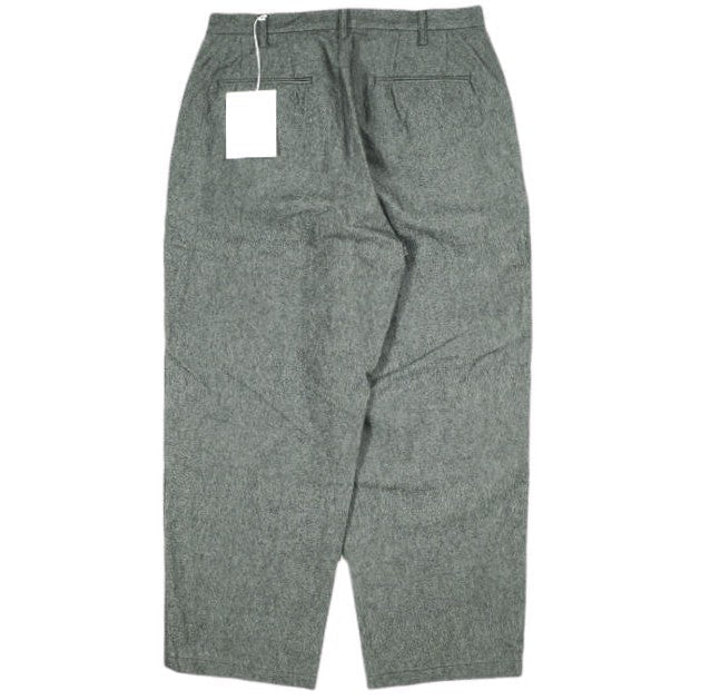 アン2TUCK TROUSERS コットンウールパンツ