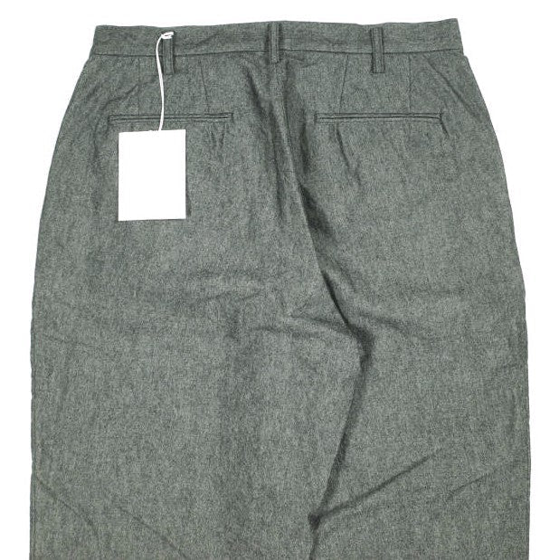 アン2TUCK TROUSERS コットンウールパンツ