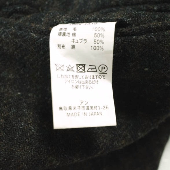 アンアンビエント CLASSIC WOOL TWEED トラウザー