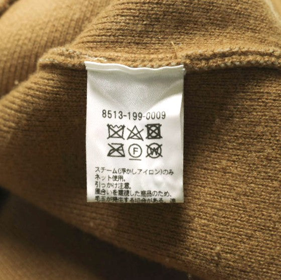 コンテ V-NECK PULLOVER ウールポリエステルセーター