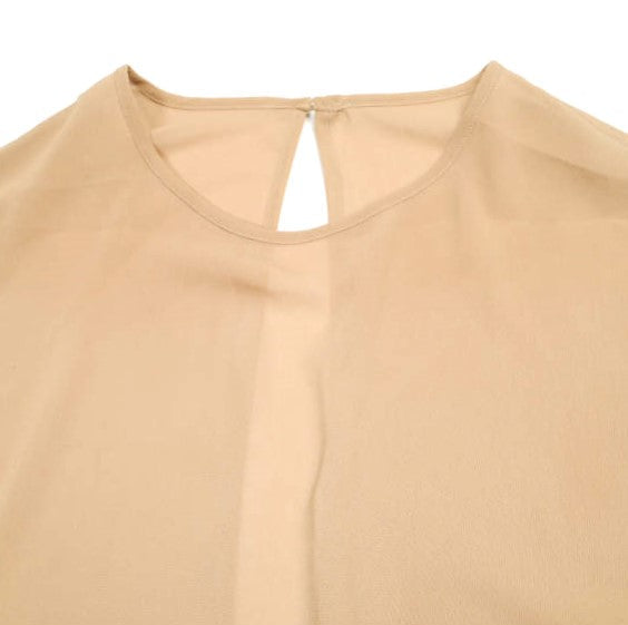 エイチビューティーアンドユース SHEER LONG PULLOVER ポリエステルロングワンピース