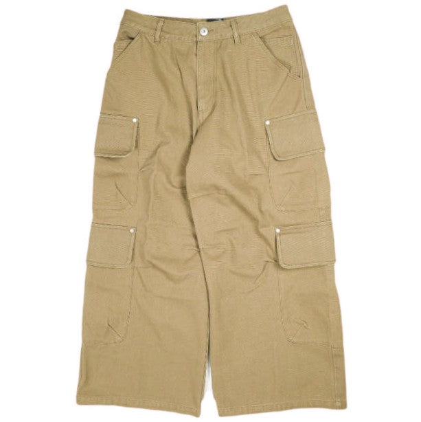 ダンケシェーン DUCK FLARE BAGGY CARGO PANTS コットンパンツ