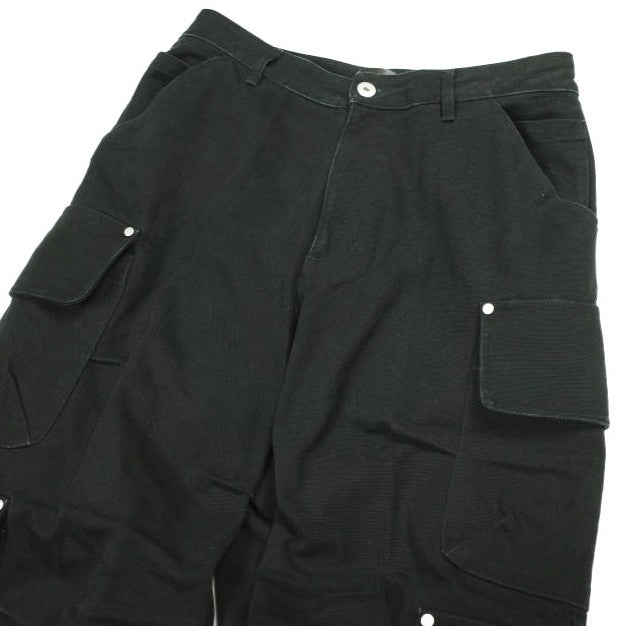 ダンケシェーン DUCK FLARE BAGGY CARGO PANTS コットンパンツ