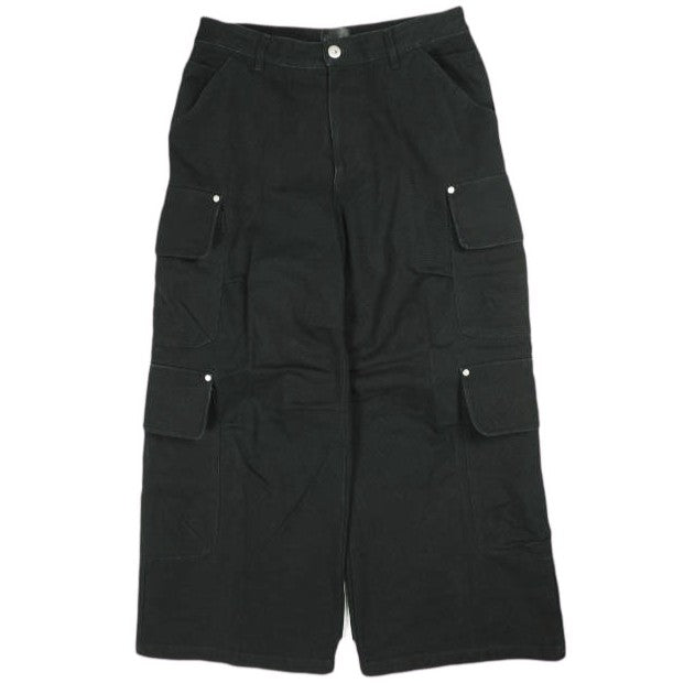 ダンケシェーン DUCK FLARE BAGGY CARGO PANTS コットンパンツ