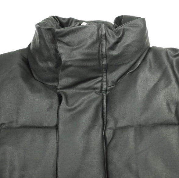 ダンケシェーン COATING SHORT BLOUSON フェイクレザー ジャケット