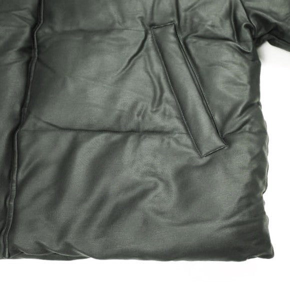 ダンケシェーン COATING SHORT BLOUSON フェイクレザー ジャケット
