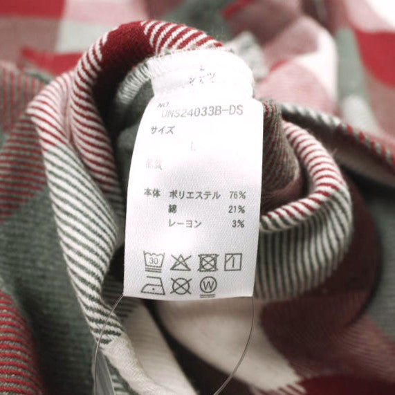 ダンケシェーン FLANNEL DAMAGE SHIRTS BLOCK フランネルシャツ