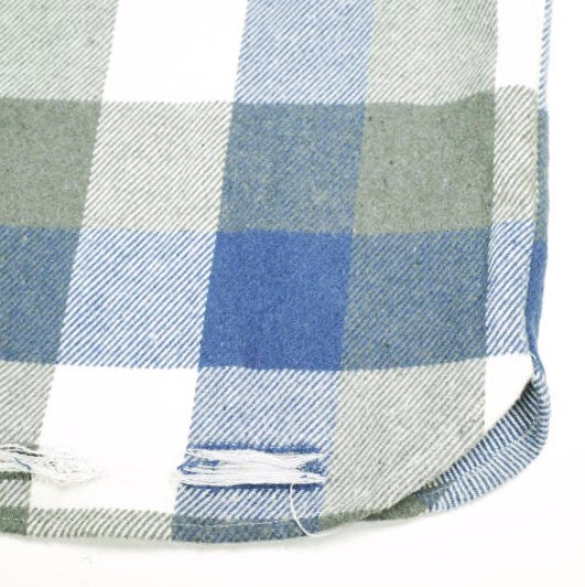ダンケシェーン FLANNEL DAMAGE SHIRTS BLOCK フランネルシャツ