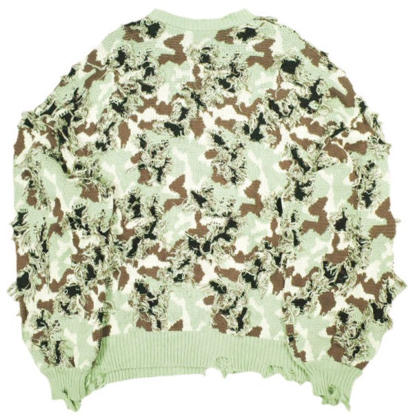 ダンケシェーン CAMO KNIT CREWNECK ニット
