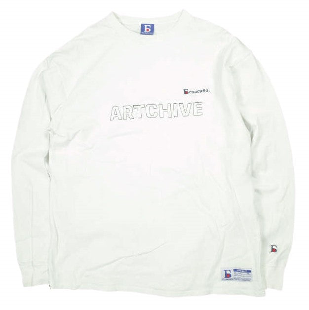 ダンケシェーン ARTCHIVEロゴ コットンロングスリーブTシャツ
