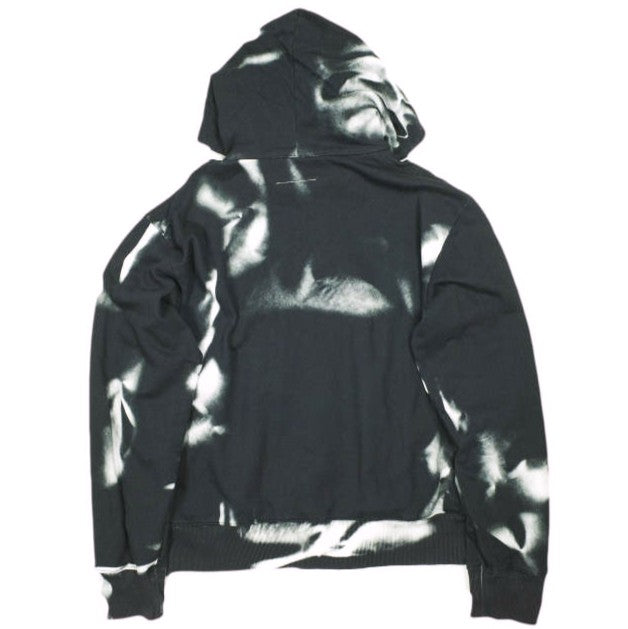 メゾンマルジェラ PRINT ZIP HOODIE コットンパーカー