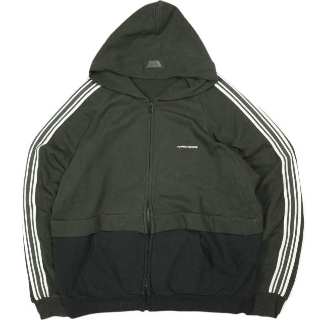 フォーサムワン FO LAYERED SWEAT HOODIE コットンパーカー