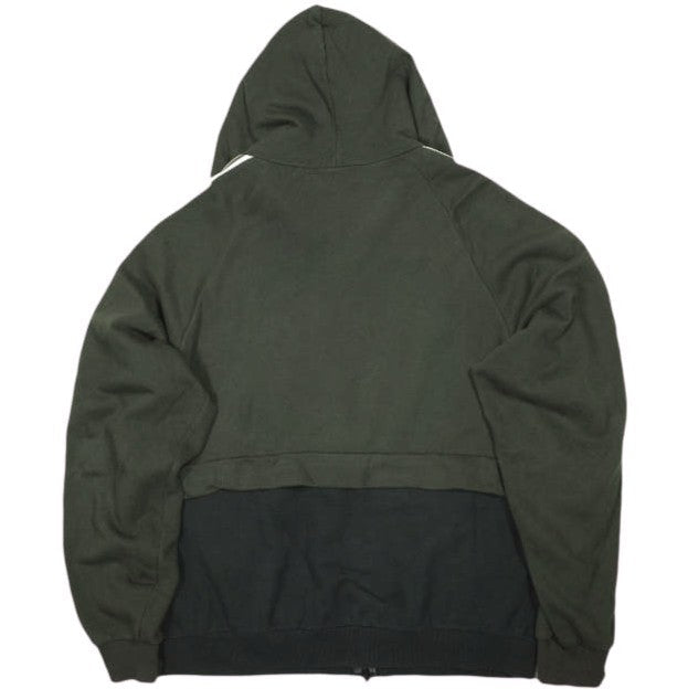 フォーサムワン FO LAYERED SWEAT HOODIE コットンパーカー